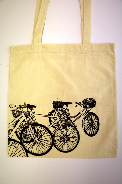 Illustration Taschensiebdruck